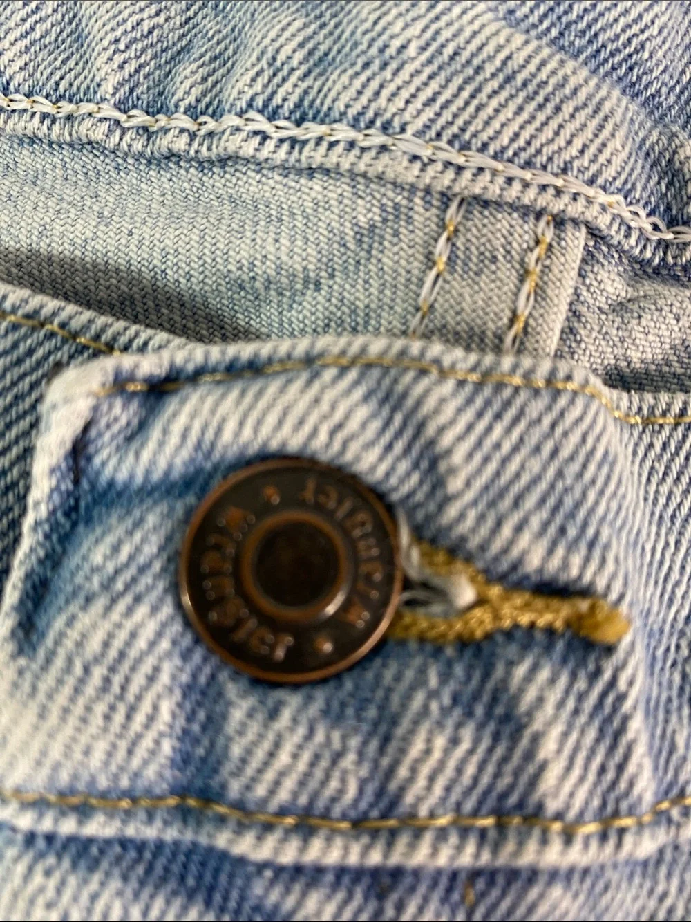 Wrangler Light Blue Relaxed Fit Denim Jeans